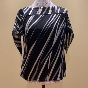 Worth silk blend blouse size small